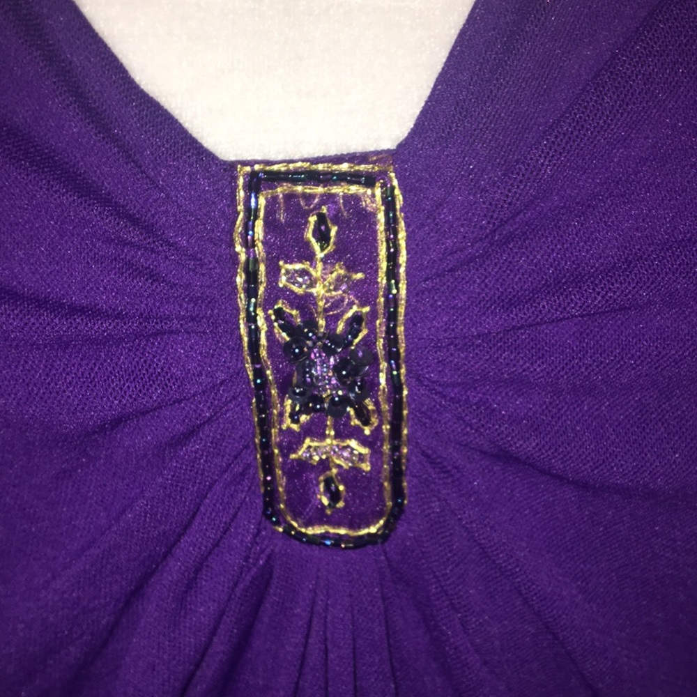 Purple blouse - Picture 2 of 2